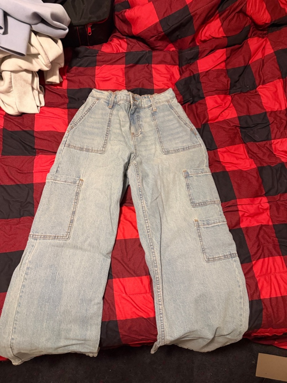 NOBO Light Blue Straight Leg Jeans
